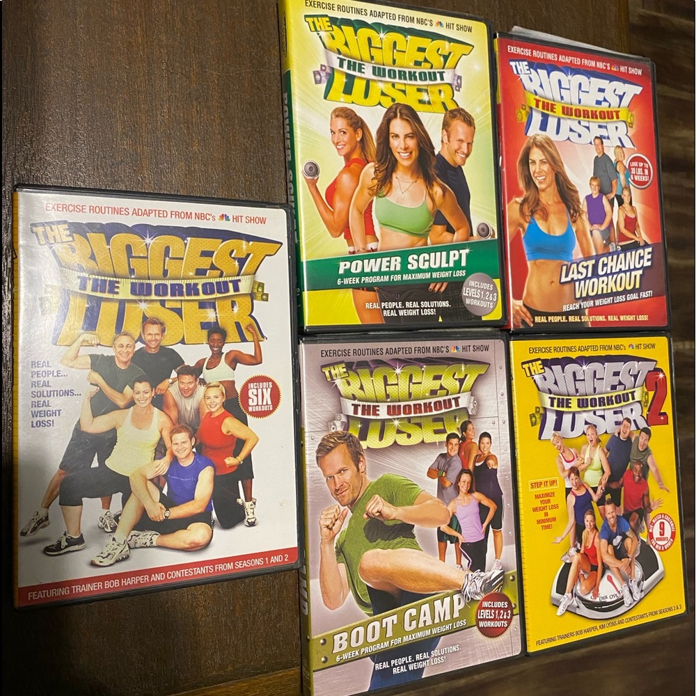 5 Biggest Looser Workout DVD’s
